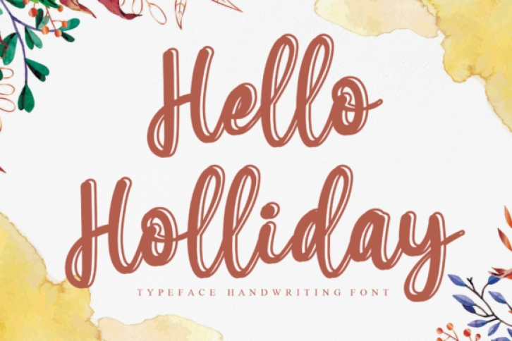 Hello Holliday Font Download