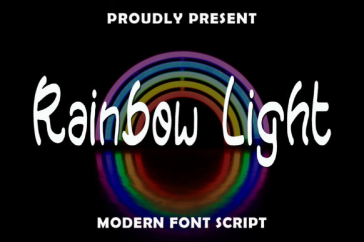 Rainbow Light Font Download