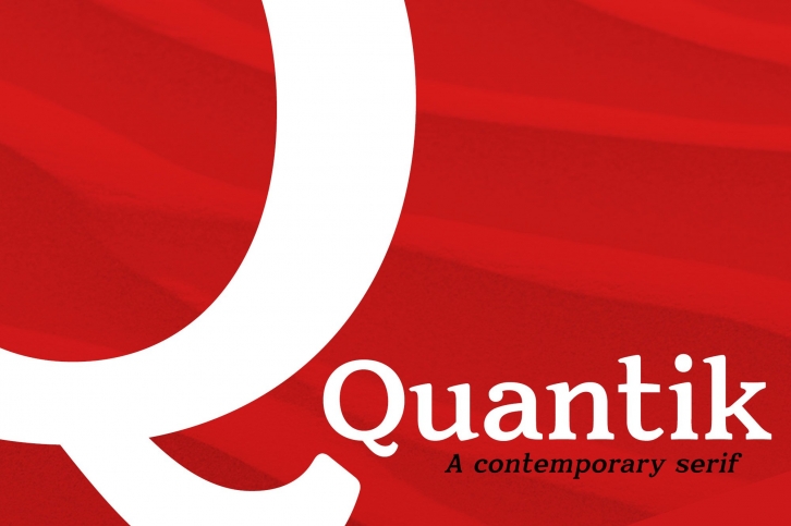 Quantik Elegant Contemporary Serif Webfont Font Download