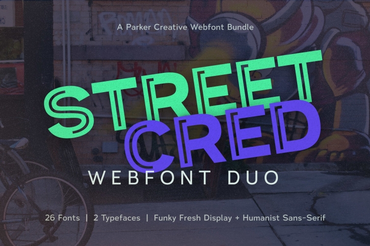 Street Cred Webfont Duo Font Download