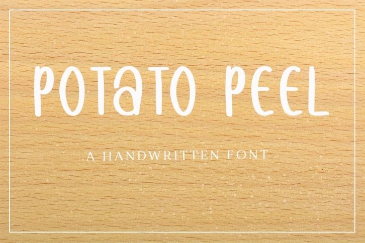 Potato Peel Font Download