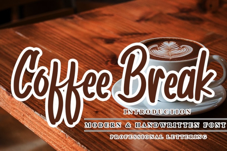 Coffee Break - Handwritten Font Font Download