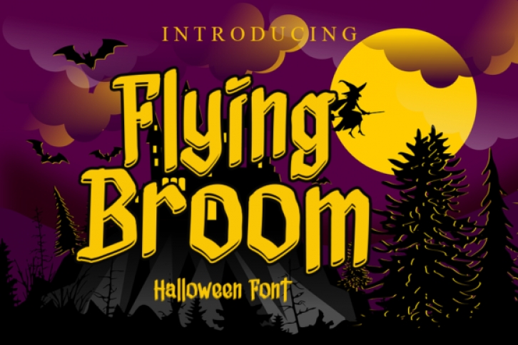 Flying Broom Font Download