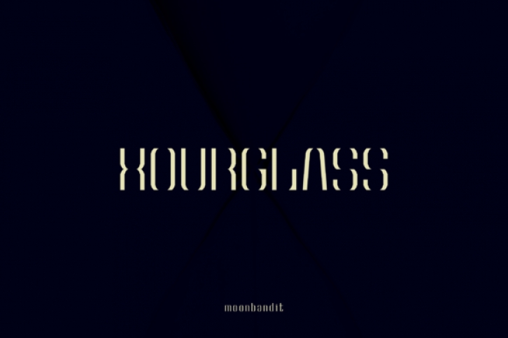 Hourglass Font Download