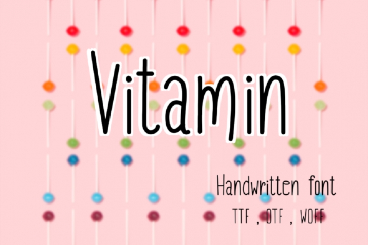 Vitamin Font Download