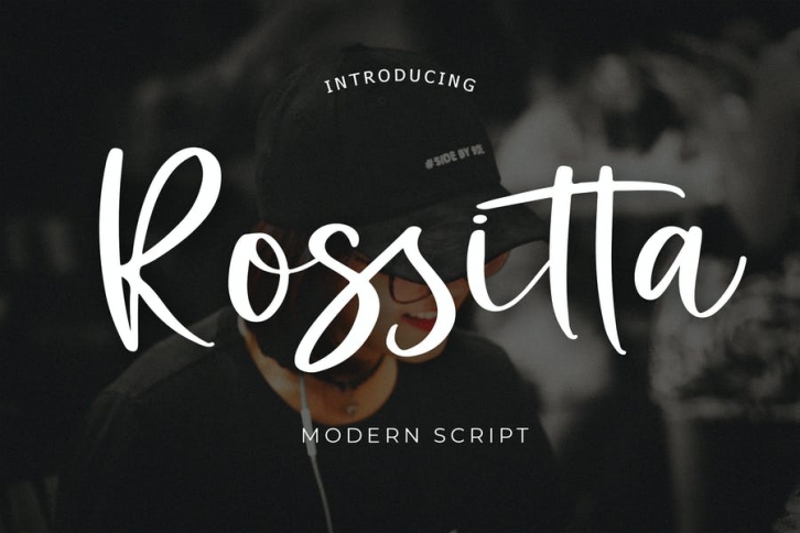 Rossitta Modern Script Font Font Download