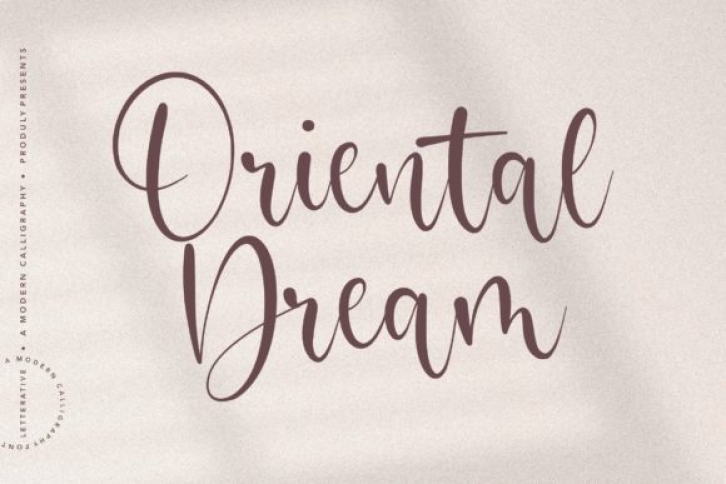 Oriental Dream Font Download