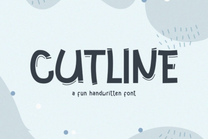 Cutline Font Download