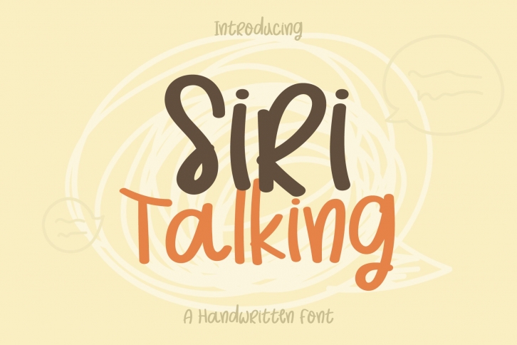 Siri Talking Font Download
