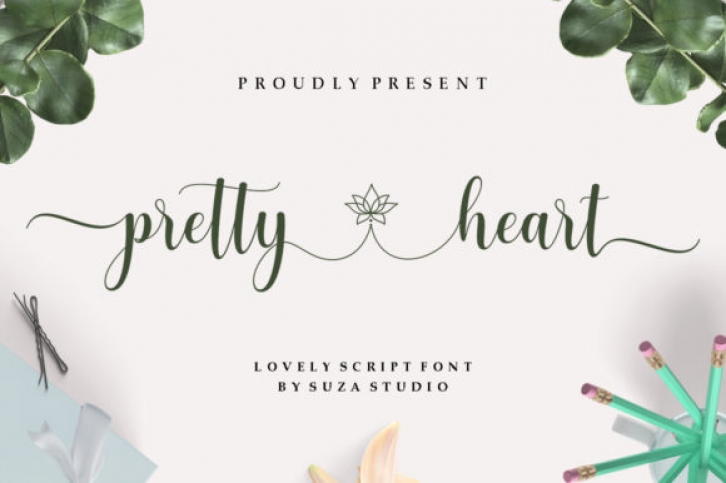 Pretty Heart Font Download