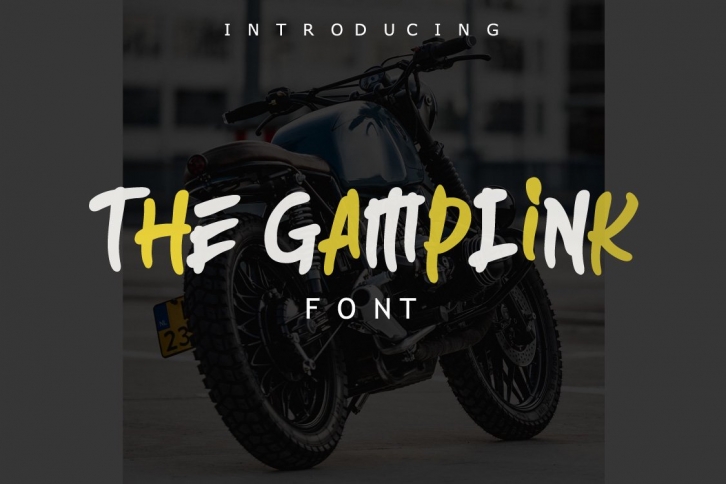The Gamplink Font Font Download
