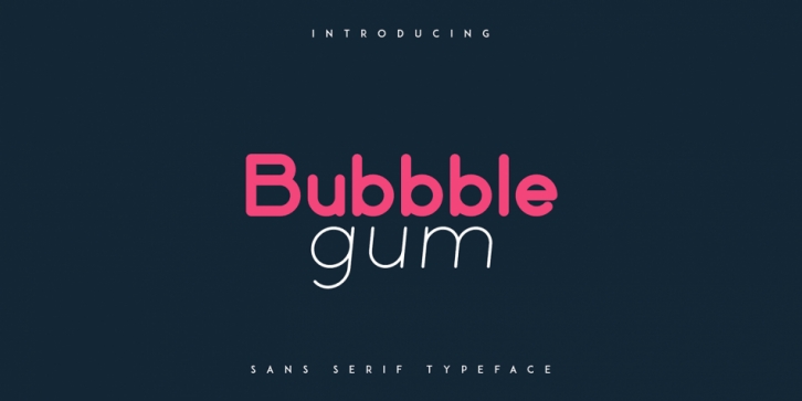 Bubbble Gum Font Download