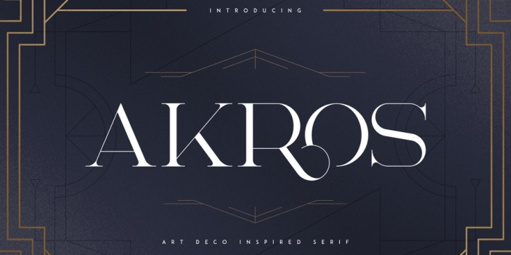 Akros Font Download