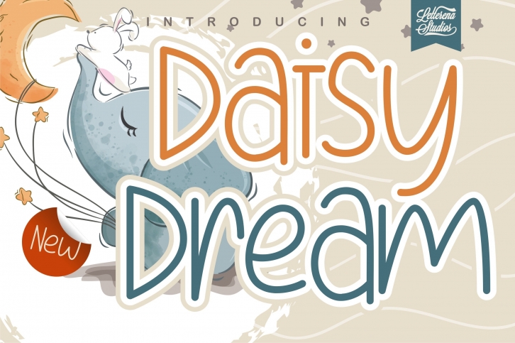 Daisy Dreamu00a0- Crafting Kidsu00a0Font Font Download