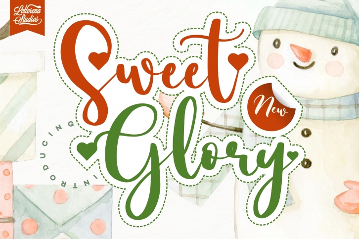 Sweet Glory - Beautiful Scriptu00a0Font Font Download