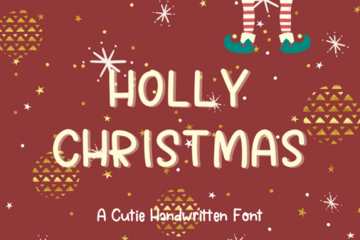 Holly Christmas Font Download