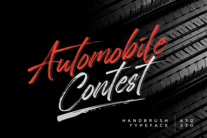 Automobile Contest Font Download