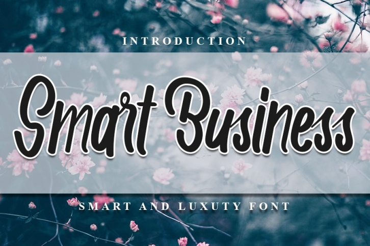 Smart Business - Modern Smart Font Font Download