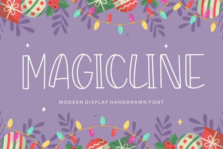 Magicline Display Font YH Font Download