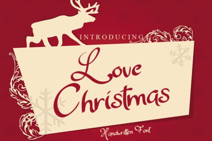 Love Christmas Font Download