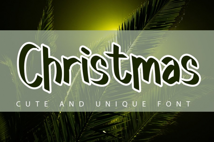 Christmas - Holiday Font Font Download