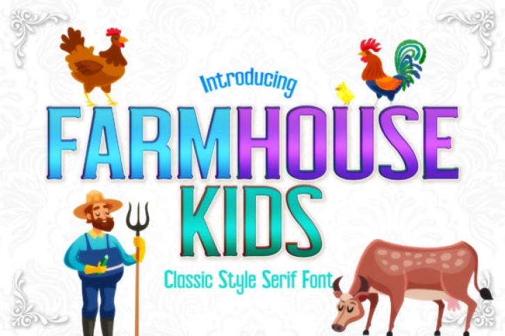 Farmhouse Kids Font Download