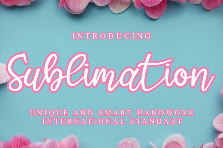 Sublimation Font Download