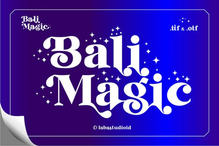 Bali Magic Font Download
