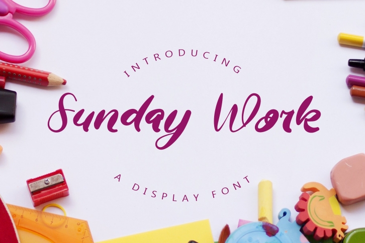 Sunday Work Font Download