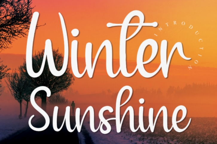 Winter Sunshine Font Download