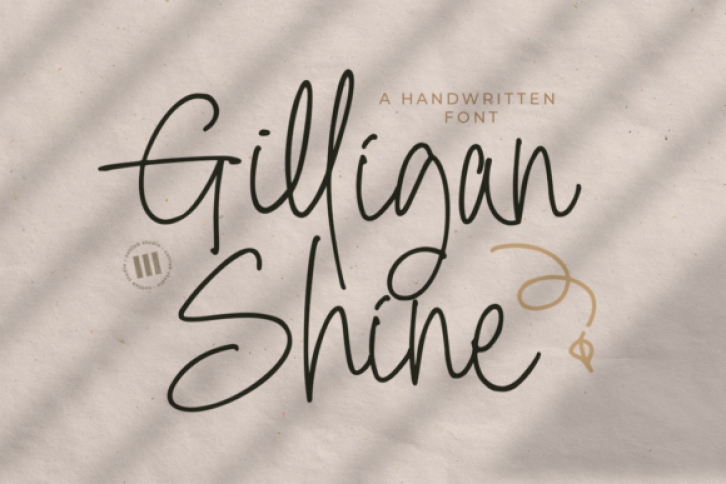 Gilligan Shine Font Download