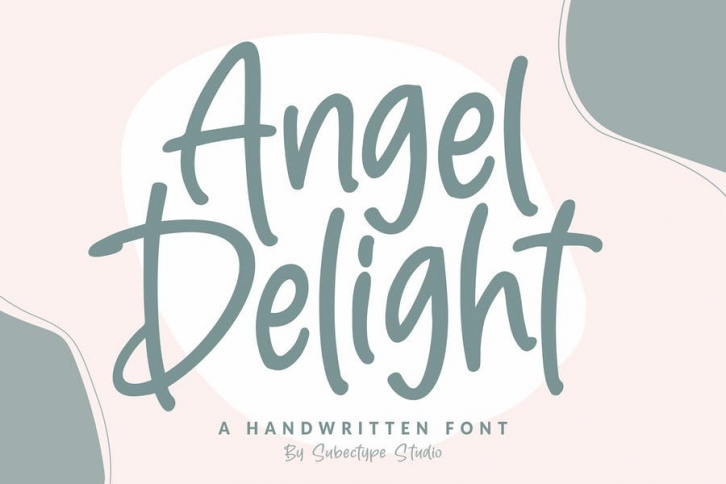 Angel Delight Handwritten Font Font Download