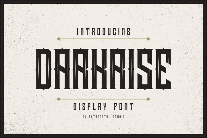 Darkrise - Classic Font Font Download