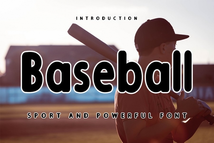 Baseball Sport Font Download