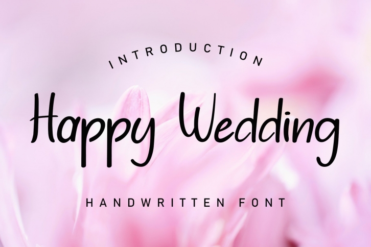 Happy Wedding Font Download