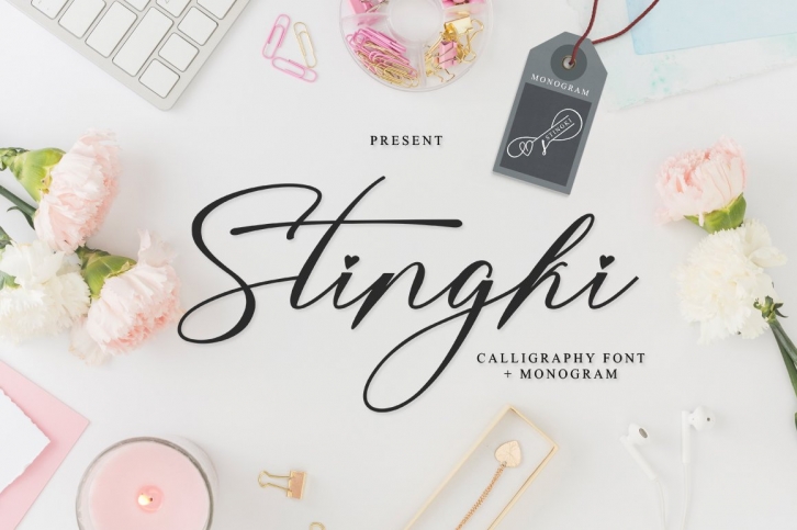 Stingki- MONOGRAM Font Download