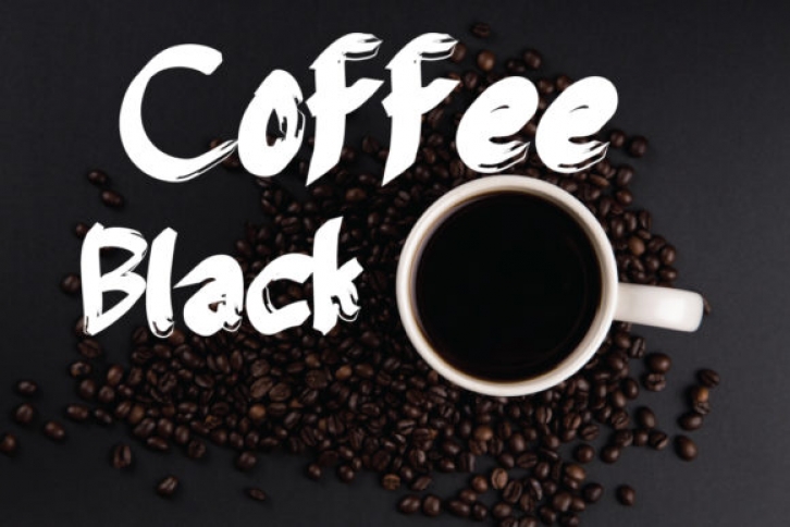 Coffee Black Font Download