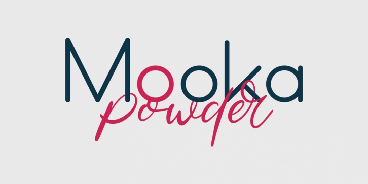Mooka Powder font duo Font Download
