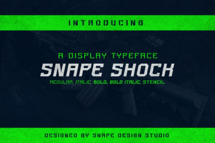 Snape Shock Font Download