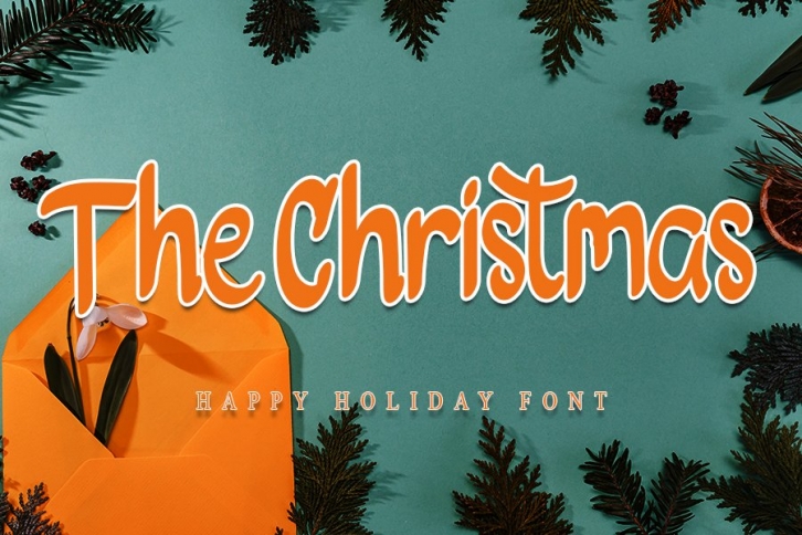 The Christmas - Special Holiday Font Font Download
