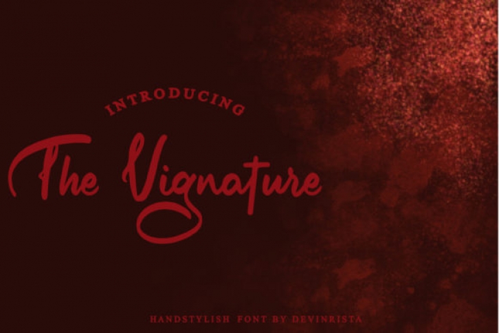 The Vignature Font Download