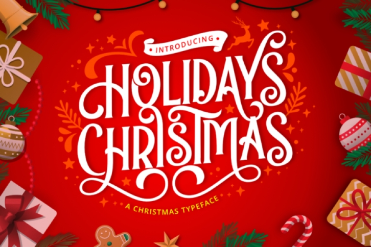 Holidays Christmas Font Download