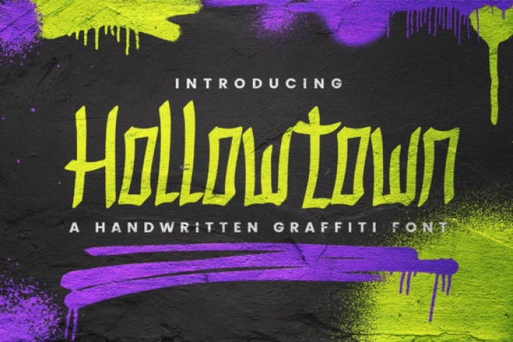 Hollowtown Font Download