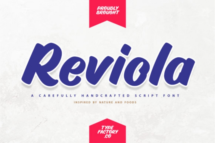 Reviola Font Download