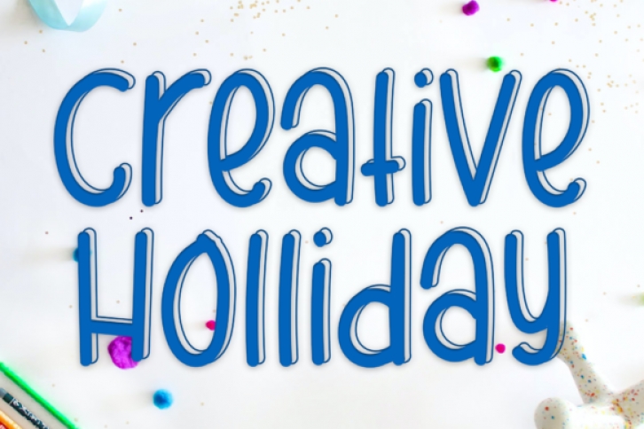 Creative Holliday Font Download