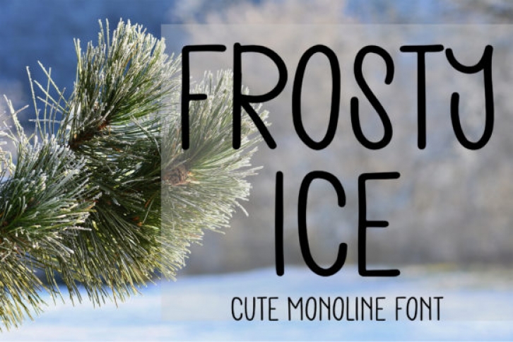Frosty Ice Font Download