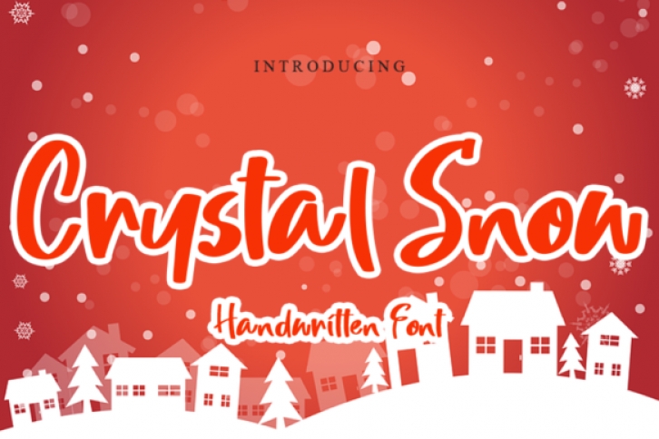 Crystal Snow Font Download