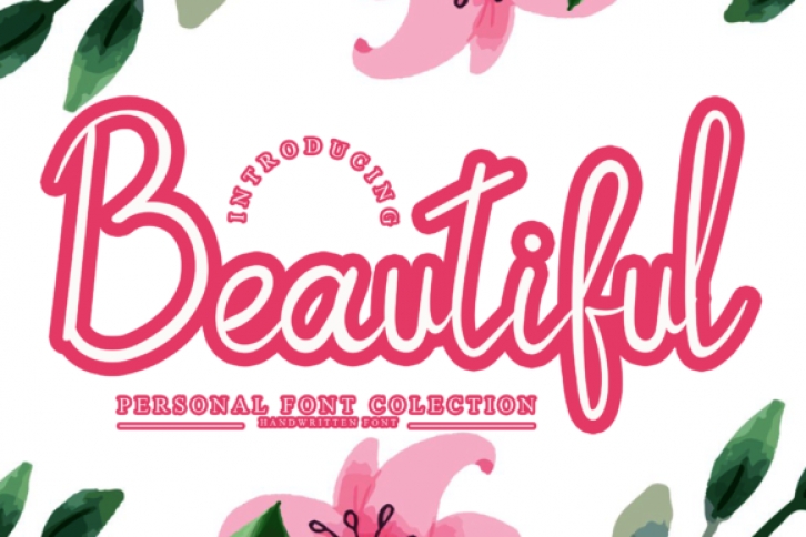 Beautiful Font Download