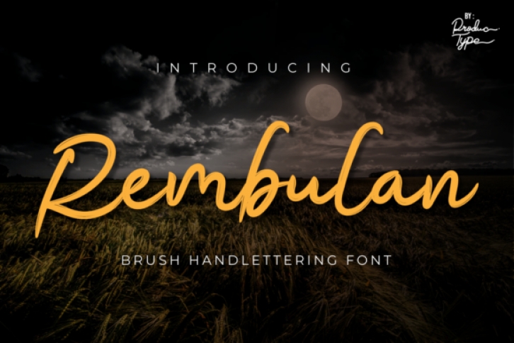 Rembulan Font Download