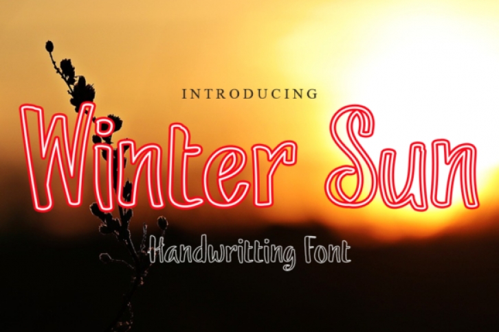 Winter Sun Font Download